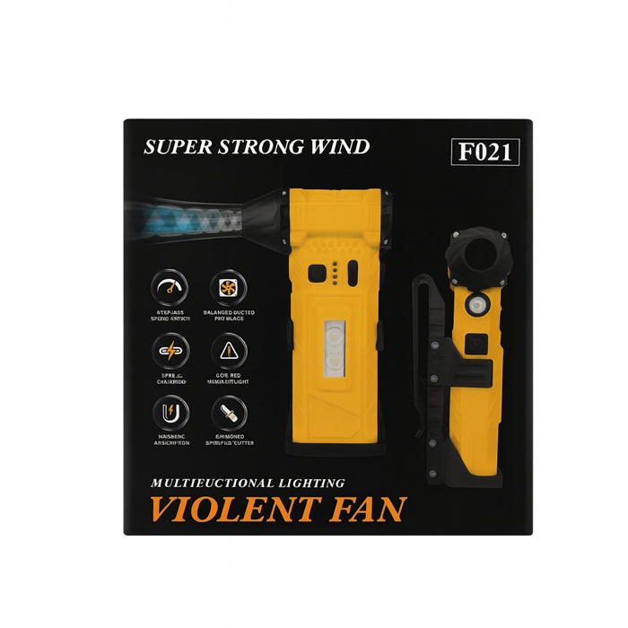 Mini Επαναφορτιζόμενος Φυσητήρας LED - Image 2