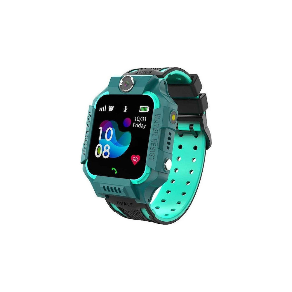 Παιδικό Smartwatch με Λουράκι από Καουτσούκ/Πλαστικό