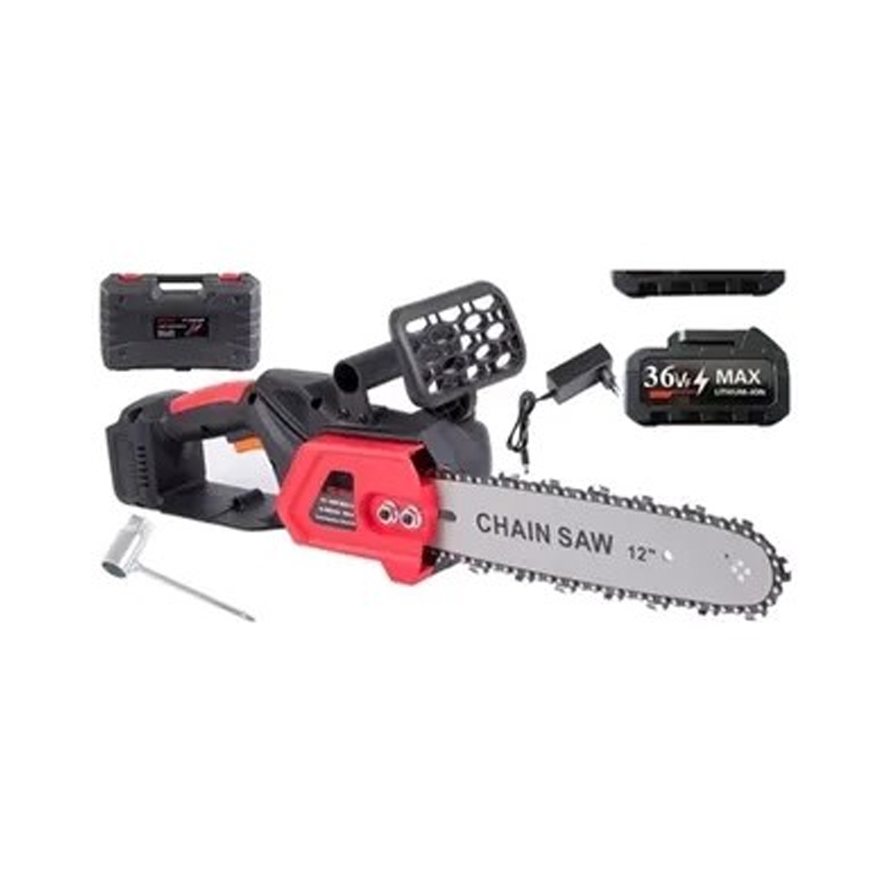 Επαναφορτιζόμενο Αλυσοπρίονο με Λάμα 30cm και 2 Μπαταρίες 68v