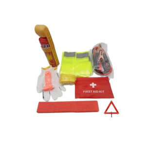 Σετ Εκτάκτου Ανάγκης Οδικής Ασφάλειας Αυτοκινήτου 9 Τεμάχια