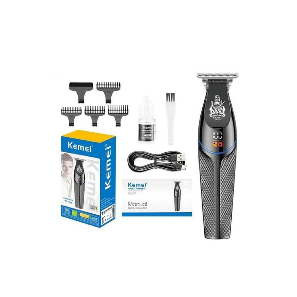 Kemei Επαναφορτιζόμενη Κουρευτική Μηχανή