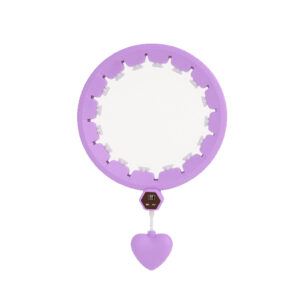 Δαχτυλίδι Γυμναστικής – Hula Hoop με Βάρη και Οθόνη LED Μωβ