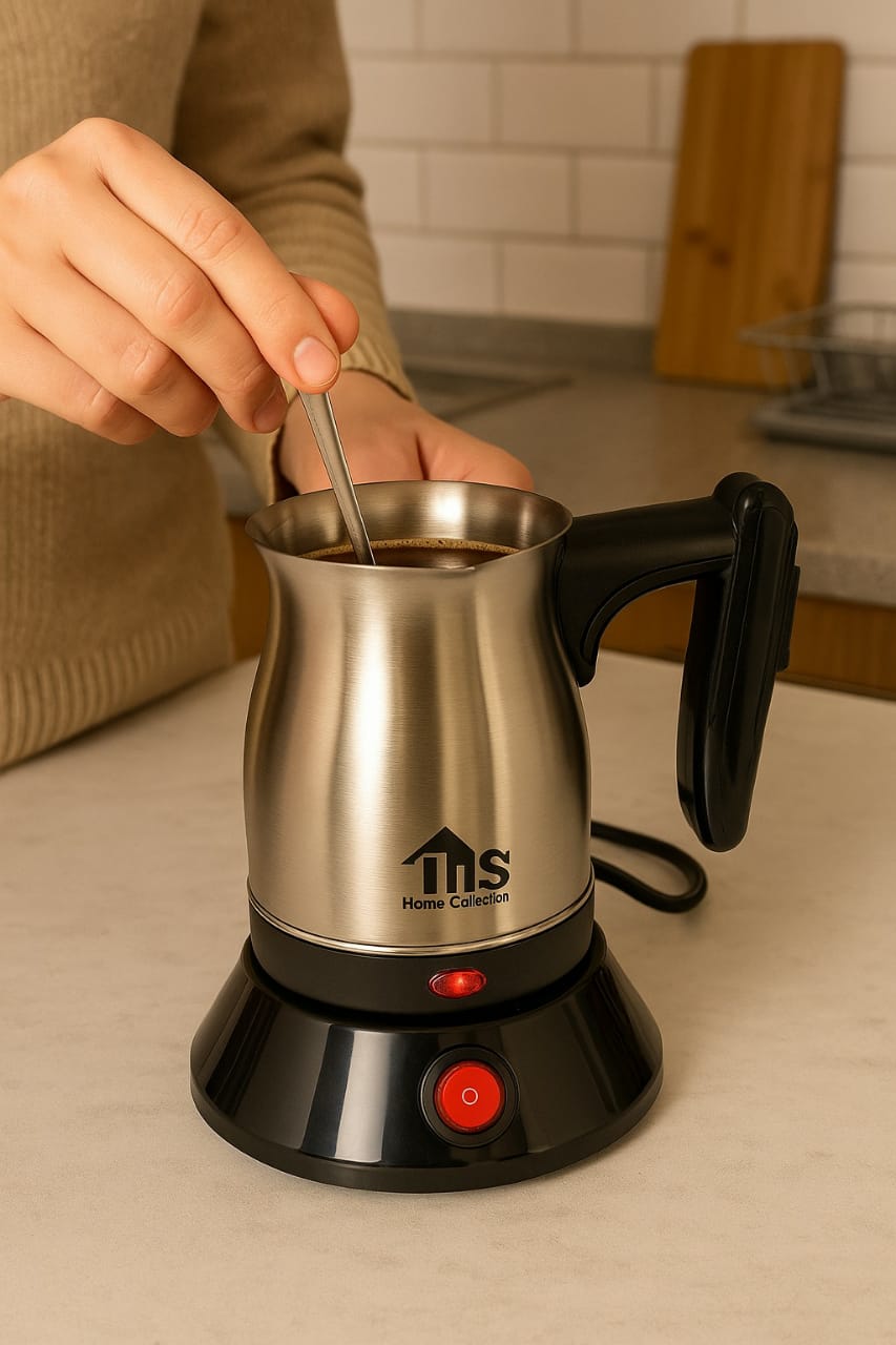 TnS Ηλεκτρικό Μπρίκι MA-1622 – 600ml Ανοξείδωτο Ηλεκτρικό Καφετιέρα - Image 3