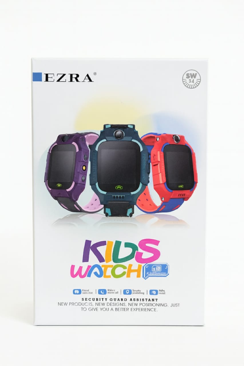 EZRA Kids Smart Watch SW34 – Ασφάλεια και Επικοινωνία για τα Παιδιά