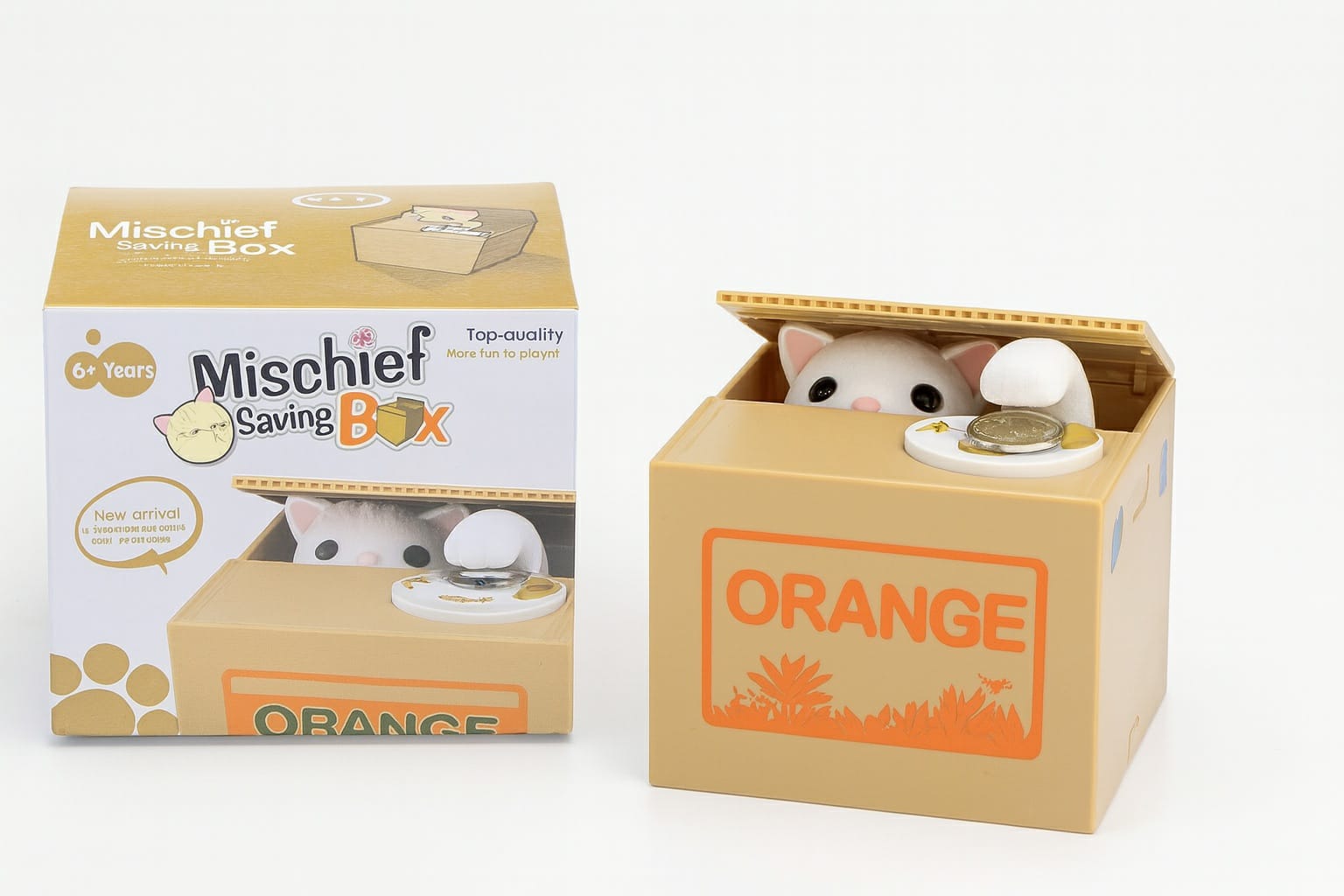 Mischief Saving Box – Χαριτωμένος Αυτόματος Κουμπαράς