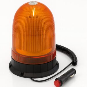 Φωτεινός Φάρος LED Προειδοποίησης (Κεχριμπαρί & Μπλε, DC 12V, Αδιάβροχος)