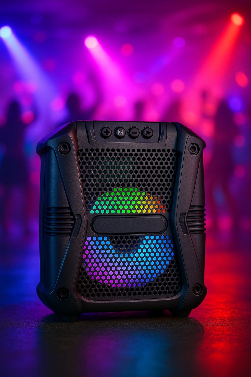 🔊 Sing-e ZQS8132 Super Bass Ασύρματο Ηχείο με LED Φωτισμό - Image 2