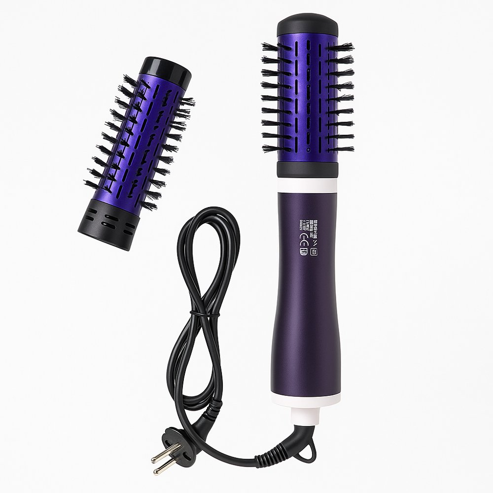 🌟 KEMEY 813 Σεσουάρ & Βούρτσα Ζεστού Αέρα – 3 σε 1 Εργαλείο για Τέλειο Στέγνωμα & Στυλ