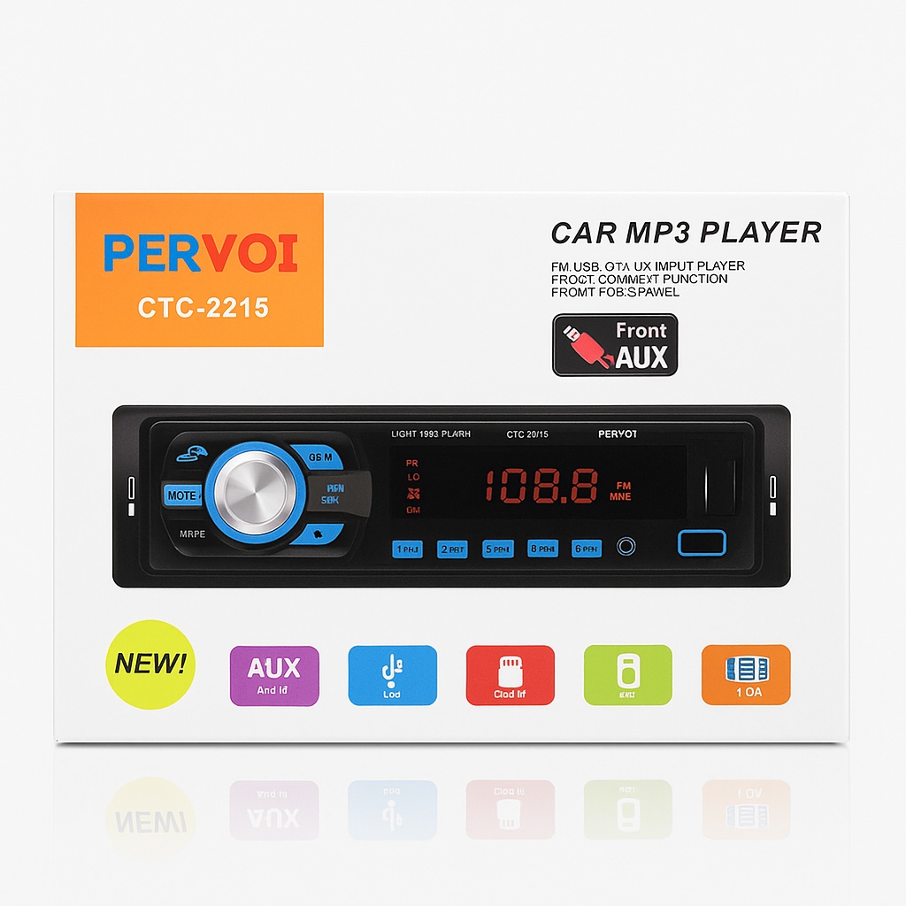 PERVOI CTC-2215 Car MP3 Player με Bluetooth