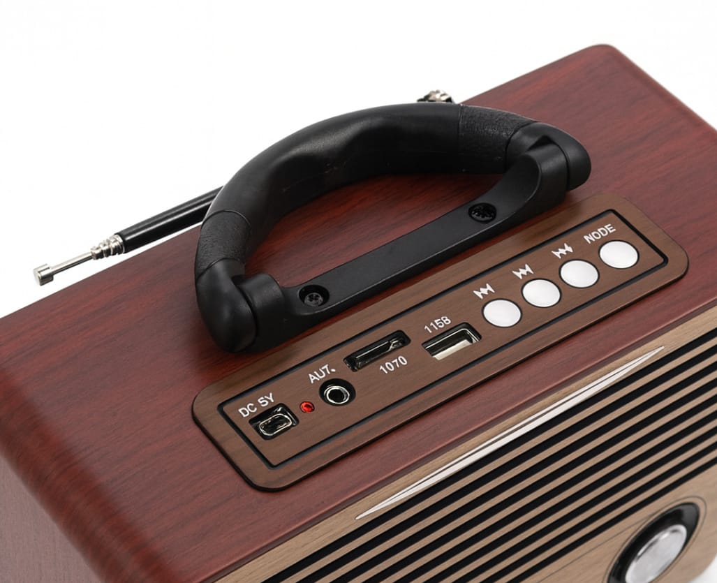 Meier M-115BT Ρετρό Ραδιόφωνο Bluetooth – Κλασικό Στυλ, Σύγχρονη Τεχνολογία - Image 3