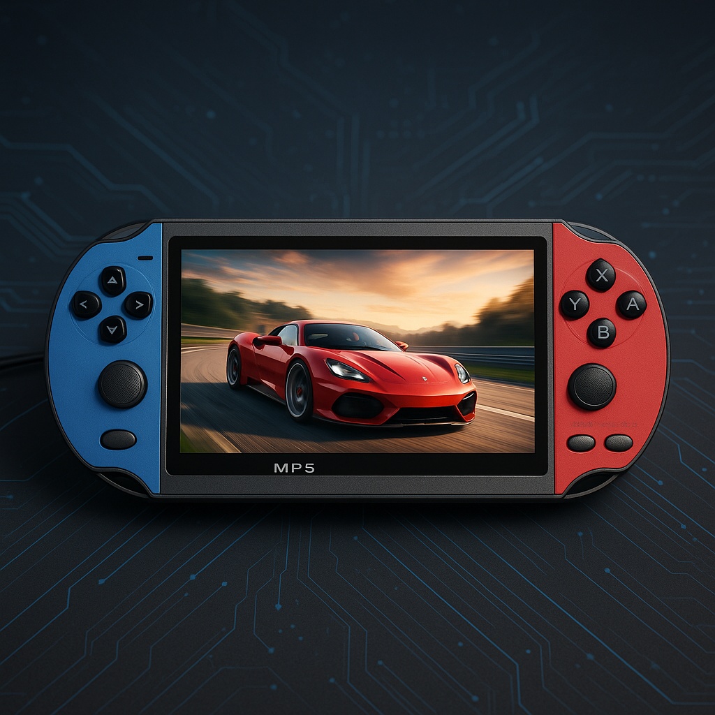 🎮 MP5 X7 Φορητή Κονσόλα Παιχνιδιών – Έκδοση Enhanced - Image 2