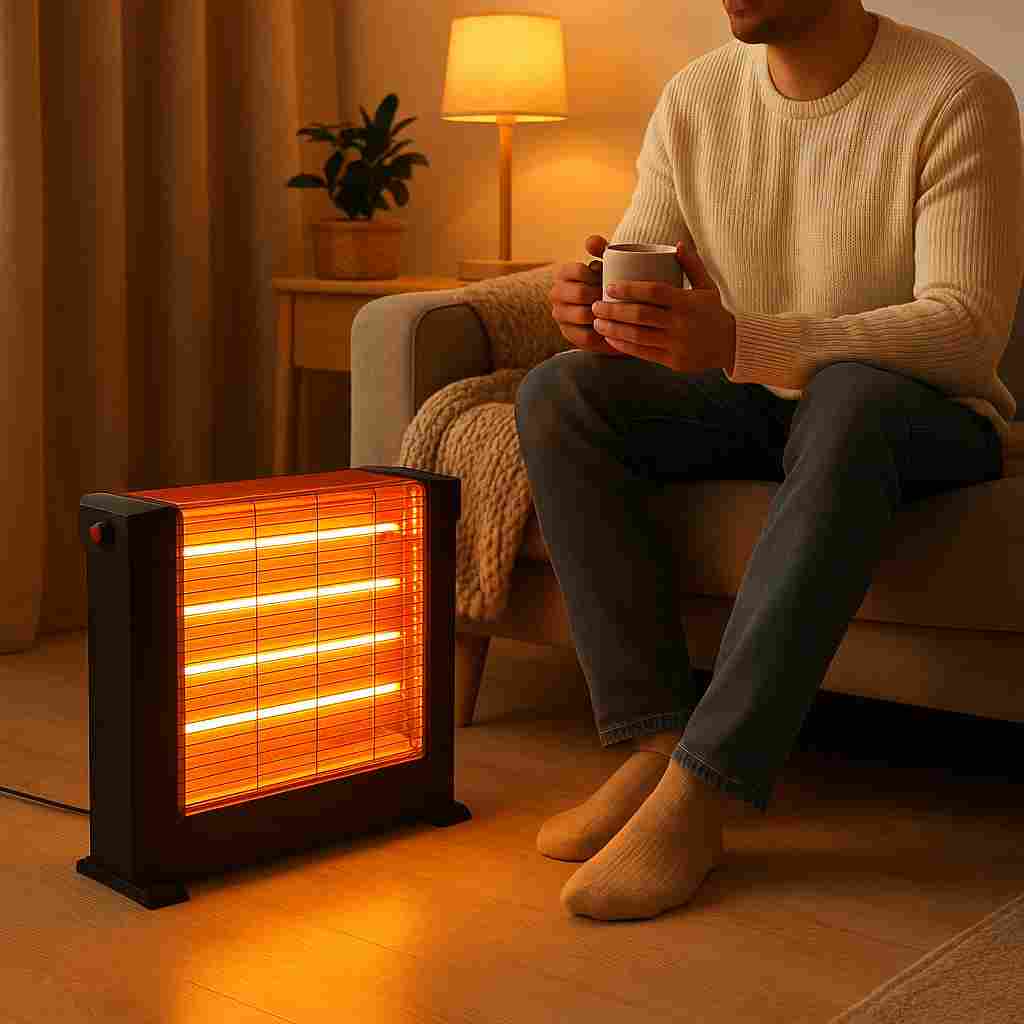 Kumtel  Σόμπα Χαλαζία Ηλεκτρική (4 Στοιχεία - Image 3