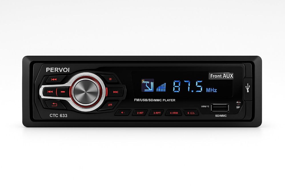 PERVOI CTC-633 Car MP3 Player – Δύναμη, Ποιότητα και Στυλ στο Αυτοκίνητό σας