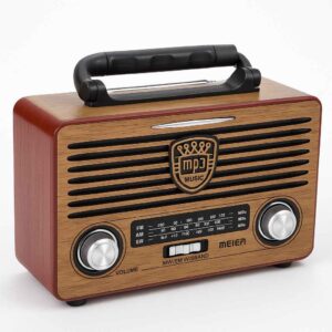 Meier M-115BT Ρετρό Ραδιόφωνο Bluetooth – Κλασικό Στυλ, Σύγχρονη Τεχνολογία