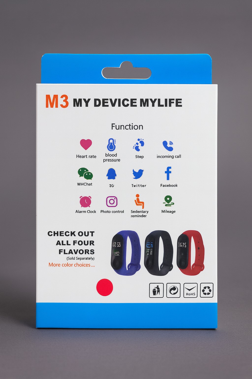 M3 Intelligence Health Bracelet – Έξυπνη Υγεία και Στυλ στην Καθημερινότητα - Image 2