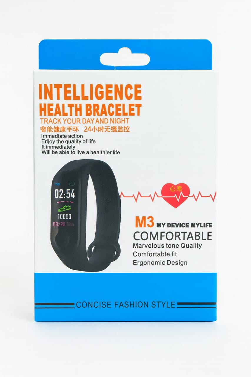 M3 Intelligence Health Bracelet – Έξυπνη Υγεία και Στυλ στην Καθημερινότητα