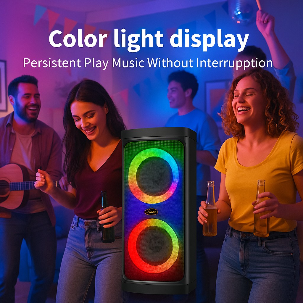 Sing-e ZQS4297 HiFi Bluetooth Ηχείο με RGB Φωτισμό - Image 2