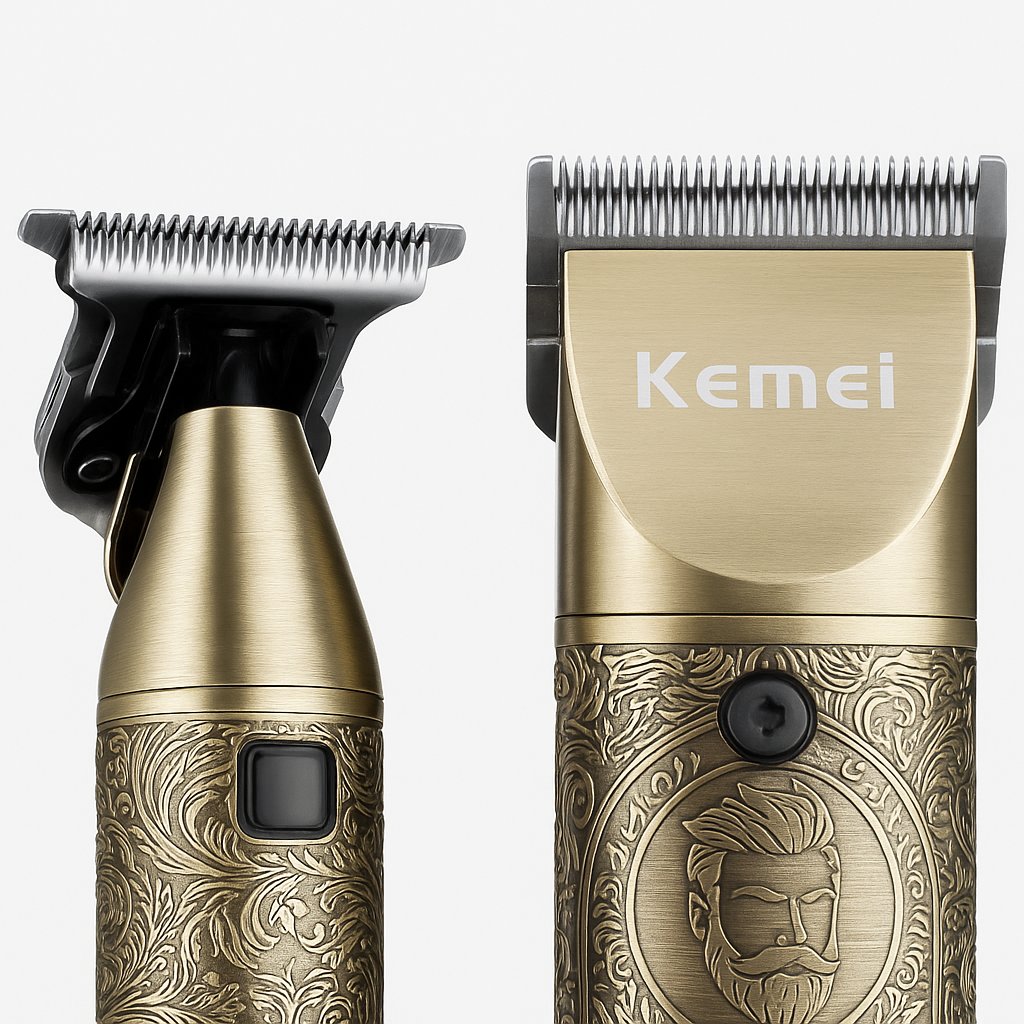 Kemei Επαγγελματικό Σετ Περιποίησης (Χρυσή Έκδοση) - Image 3