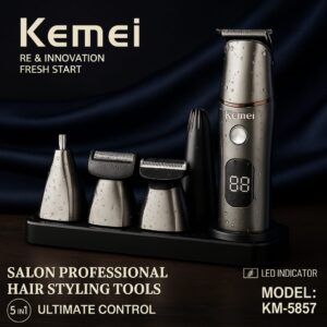 Alternative view of Σετ Επαγγελματικής Περιποίησης Kemei 5 σε 1 – Μοντέλο KM-5857