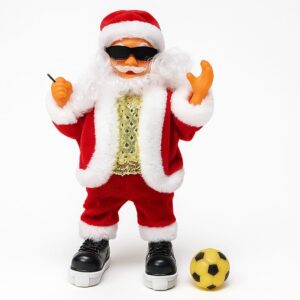Χορευτικός Άγιος Βασίλης με Μπάλα – Κινούμενη Χριστουγεννιάτικη Φιγούρα