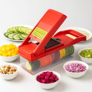 Πολυλειτουργικό Κόπτης Λαχανικών & Φρούτων 22 Τεμαχίων