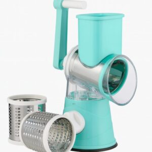 Επιτραπέζιος Τρίφτης Drum – 3-σε-1 Περιστροφικός Τρίφτης Λαχανικών & Τυριού