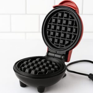 Μίνι Μηχανή Παρασκευής Βάφλας – 350W Αντικολλητική