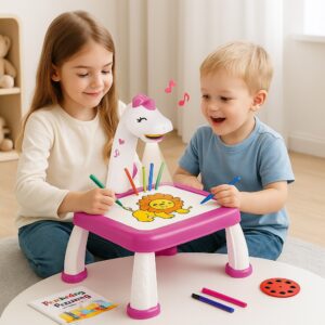 Alternative view of Προτζέκτορας Ζωγραφικής για Παιδιά – Projection Painting Drawing Table (3+)