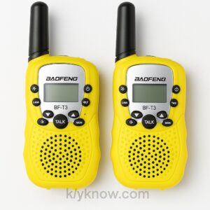 Baofeng BF-T3 Παιδικά Walkie Talkie (Σετ 2 τεμαχίων) – 8 Κανάλια, Οθόνη LCD, Εμβέλεια έως 5km
