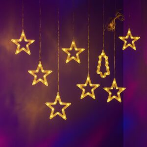 Alternative view of Σετ 10 Λαστιχένια Χριστουγεννιάτικα Δαχτυλίδια Φωτός 🎅💫