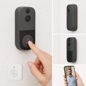 Έξυπνο Κουδούνι Πόρτας RL Smart Photo Doorbell – Μοντέλο IP10A