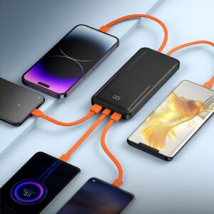 Alternative view of Power Bank 10000mAh με Ενσωματωμένα Καλώδια