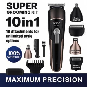 Alternative view of Kemei KM-1015 10-σε-1 Σετ Περιποίησης