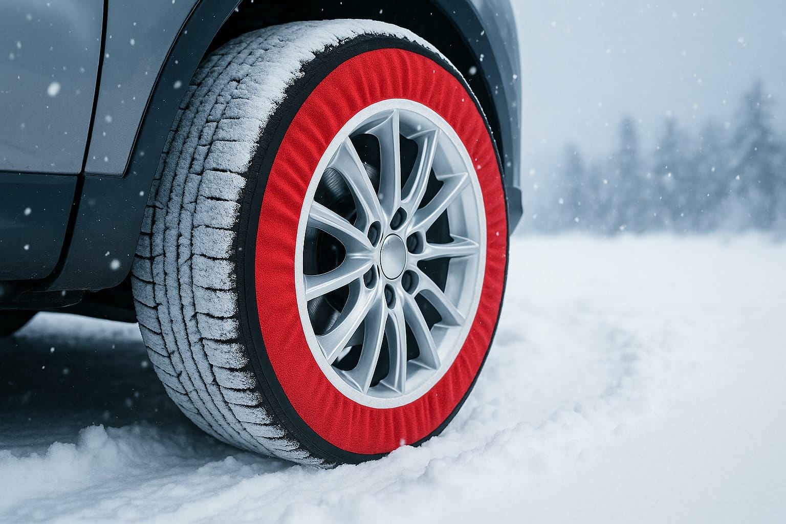 Snow Socks++ – Υφασμάτινες Αλυσίδες Χιονιού Υψηλής Απόδοσης - Image 2