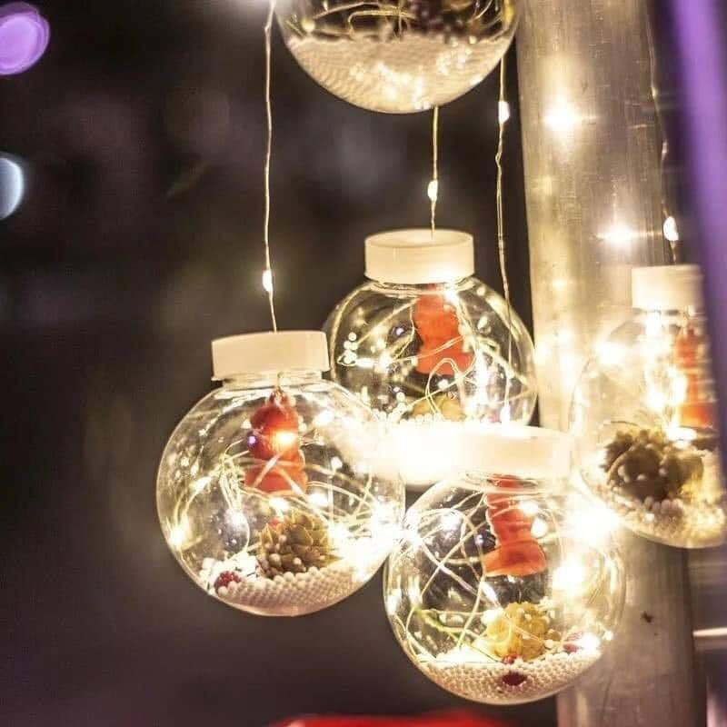 10 Λαμπάκια LED 3μ. Θερμό Λευκό τύπου Κουρτίνα - Image 2