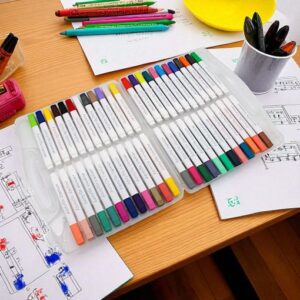 Alternative view of Μαρκαδόροι Ζωγραφικής σε Κασετίνα 48τμχ