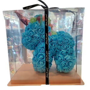 ROSE BEAR ΜΟΝΟΚΕΡΟΣ ΑΠΟ ΤΡΙΑΝΤΑΦΥΛΛΑ ΜΠΛΕ