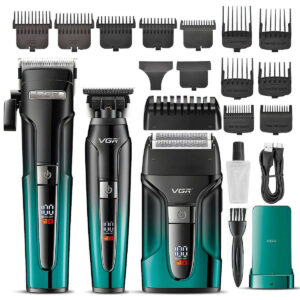 VGR Επαγγελματικό Σετ Κουρευτικής Μηχανής