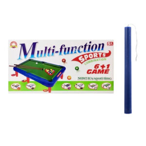 Επιτραπέζιο Παιχνίδι 7 σε 1 για 2+ Παίκτες 5+ Ετών με λαμπάδα