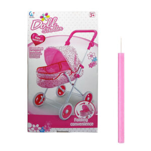 Παιδικό Καροτσάκι για κούκλες με λαμπάδα