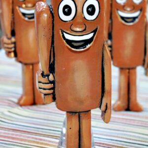 Alternative view of Πασχαλινή λαμπάδα Πλακέτα Brainrot Τουν Τουν Σακχουρ