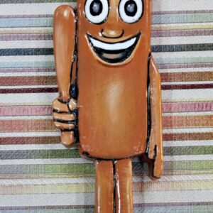 Πασχαλινή λαμπάδα Πλακέτα Brainrot Τουν Τουν Σακχουρ