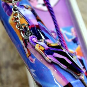 Alternative view of Πασχαλινή Λαμπάδα Ρουμι Plexiglass Μπρελόκ Σετ Με Ξύλινο Κουτί