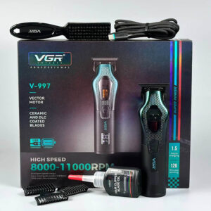 VGR  V-997 Επαγγελματική Επαναφορτιζόμενη Κουρευτική Μηχανή