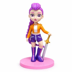 Κούκλα Φιγούρα KPOP Demon Hunters Zoey 15cm