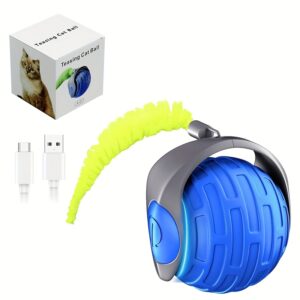 παιχνίδι γάτας με μπάλα USB Επαναφορτιζόμενο παιχνίδι για γάτες