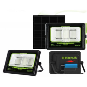 Στεγανός Ηλιακός Προβολέας LED 600W Ψυχρό Λευκό 7500K IP67