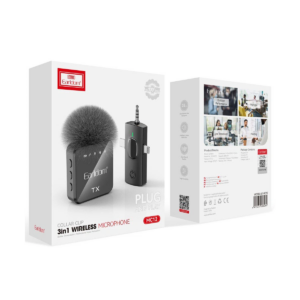 EARLDOM MC12 Ασύρματο Μικρόφωνο Plug And Play 3 in 1