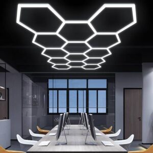 Σύστημα φωτισμού LED honeycomb για συνεργείο