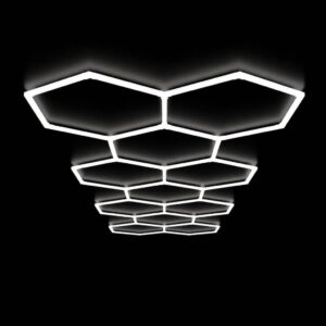 Hexagon LED φωτιστικό οροφής 14 κυψελών